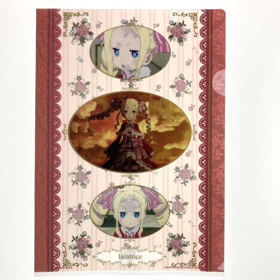 Re:ゼロから始める異世界生活 リゼロ 誕生日 クリアファイル ベアトリス Re:ゼロから始める異世界生活 リゼロ 誕生日 クリアファイル